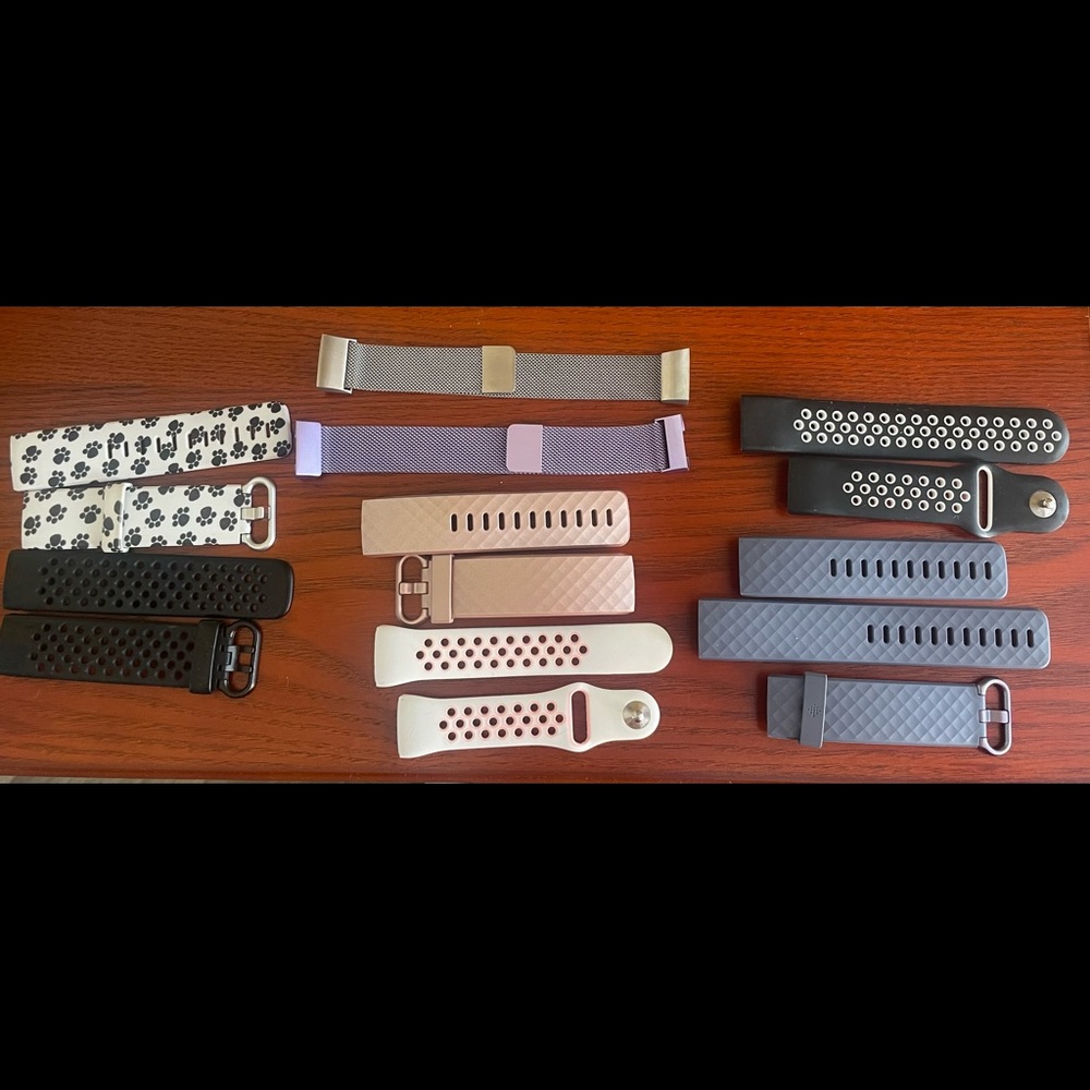 watch bands (8) for Fitbit Charge 3